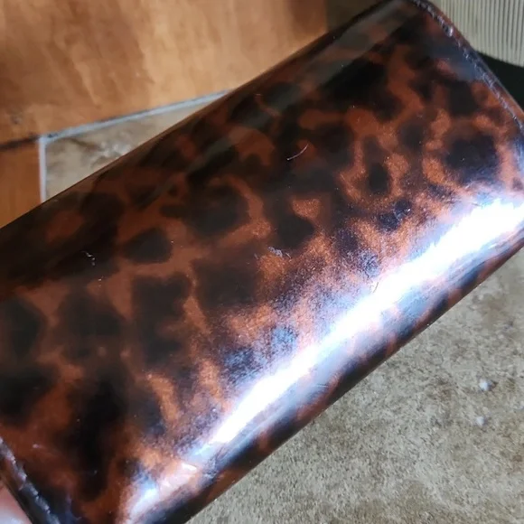 Tory Burch leopard print eye glasses casse - Picture 5 of 12